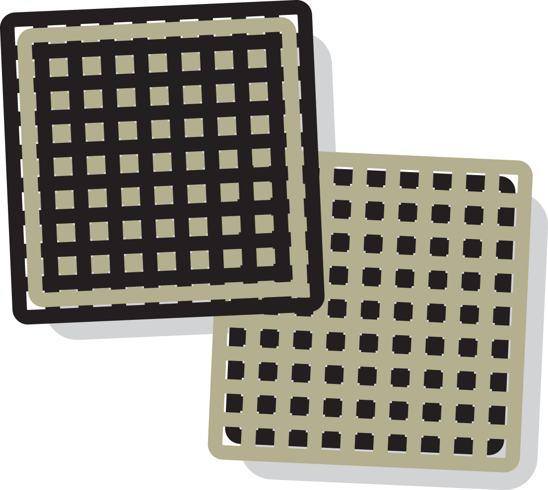 Chessboard Square Mesh