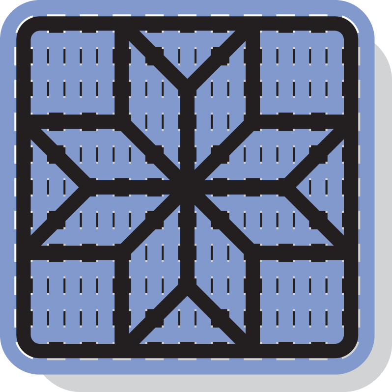 Eight Point Star 10x10