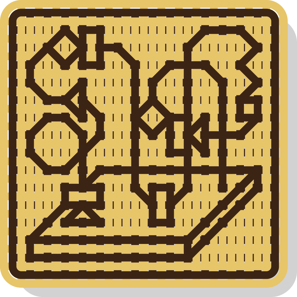 Bead Maze (Blackwork)